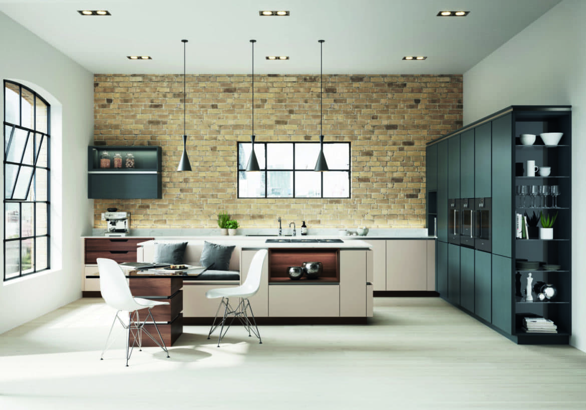 Stoneham's Latitude Handleless Kitchens