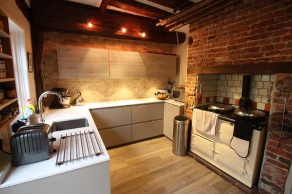 cosy modern kitchen