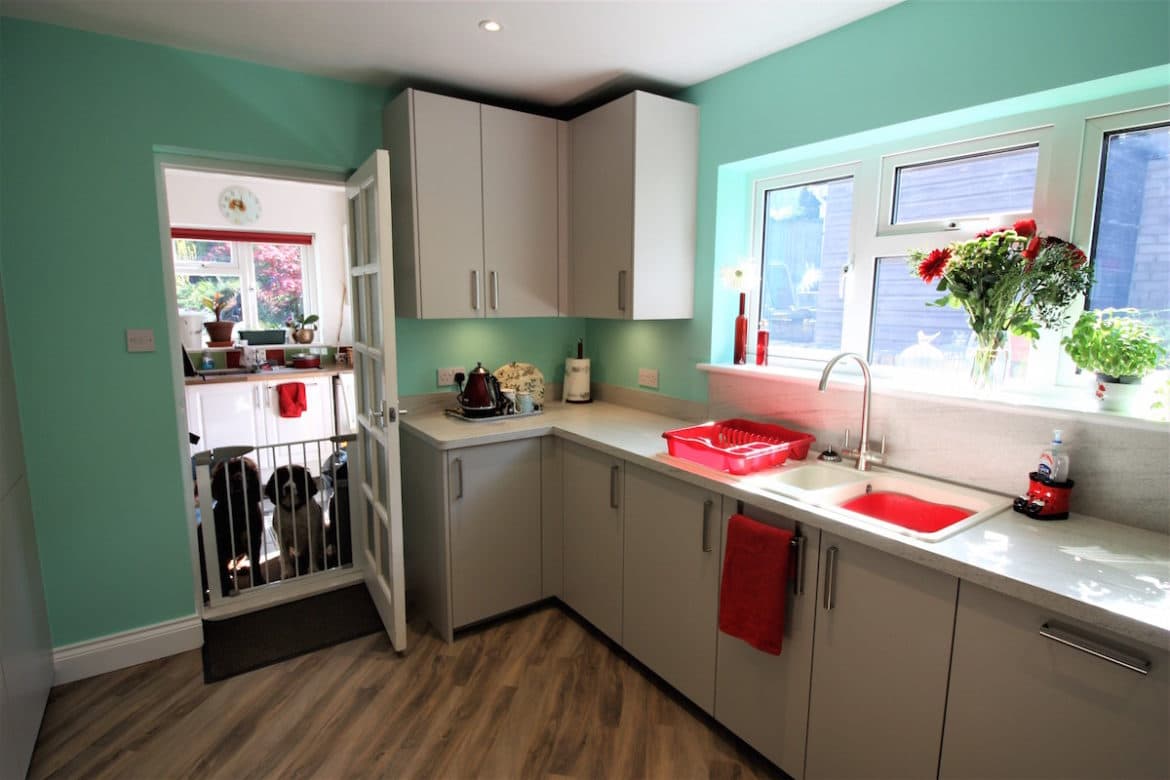 highly practical kitchen