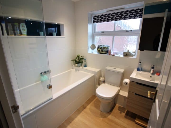 A Contemporary Bathroom and Cloakroom for a modern property in Essex
