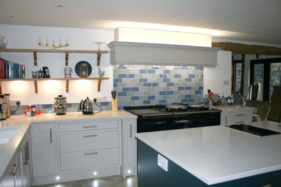 adding colour to a kitchen